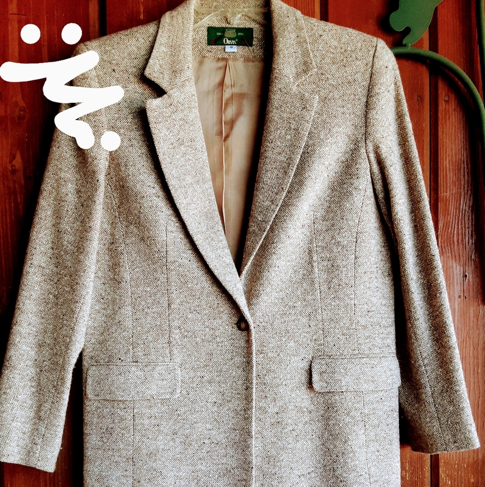 Last Chance Light Salt n Pepper Lined Jacket